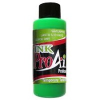 ProAiir Temp Tattoo Ink Flo Green 2OZ (INK FLO GREEN 2OZ)